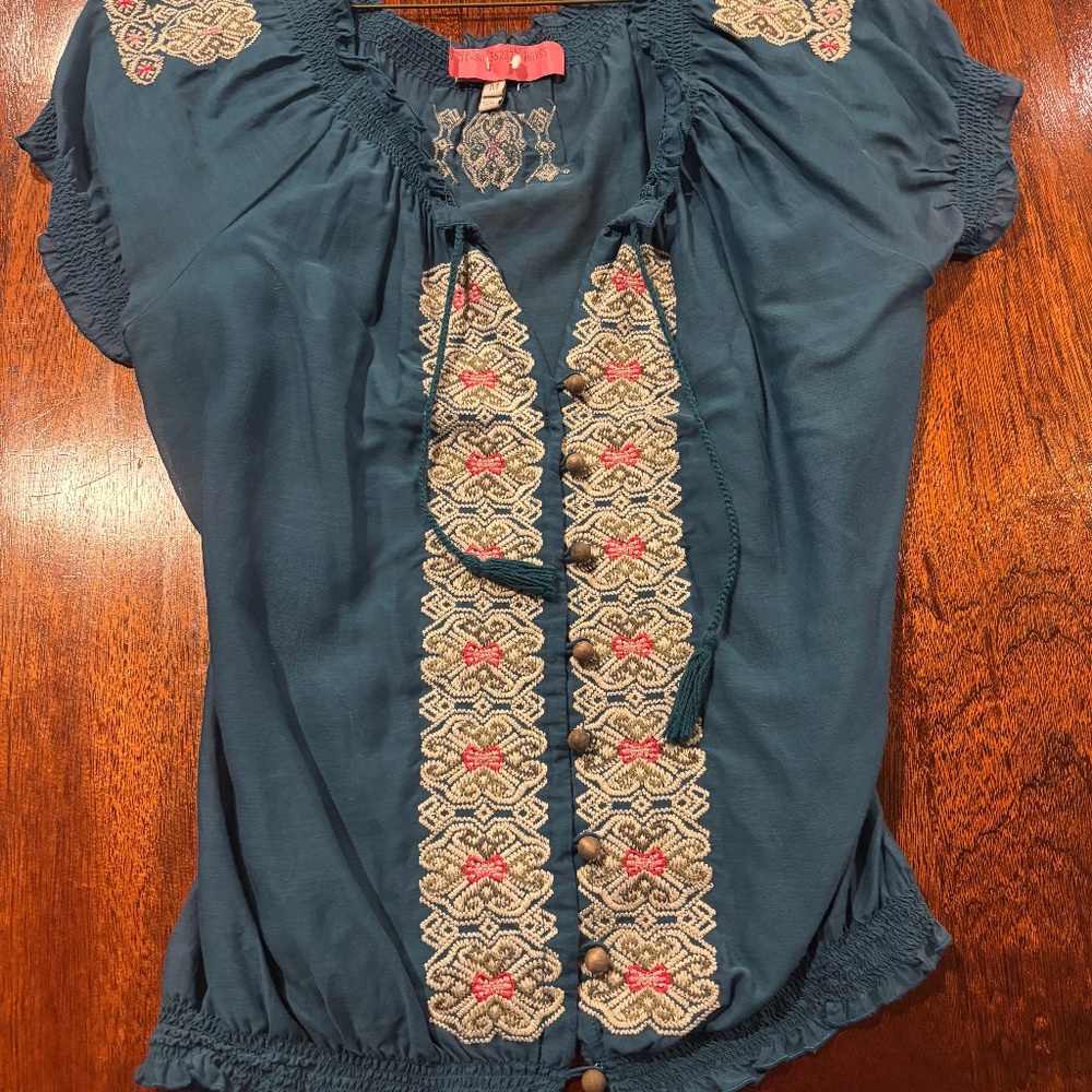 Joie Embroidered Peasant Too